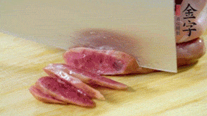 金字火腿、金字香腸、金字臘肉切片。