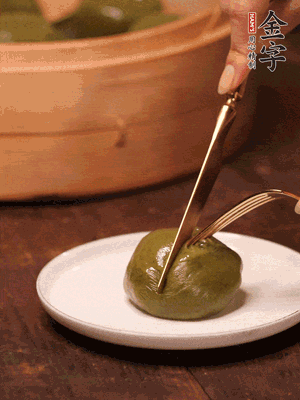 軟軟糯糯，香味可以秒殺99%的成品青團(tuán)